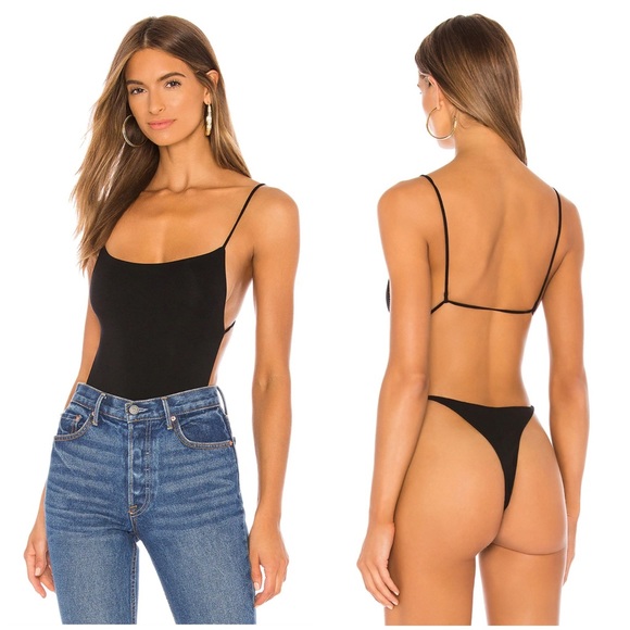 INDAH STRAPPY DNA BODYSUIT FREE PEOPLE ACACIA ARE YOU AM I GIA LOVERS FRIENDS - Picture 1 of 14